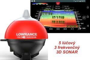 Lowrance nahadzovac sonar FishHunter Pro objednvacie slo 456 601